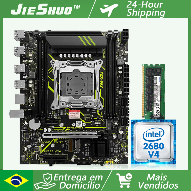 Gamer-Upgrade-Kit JIESHUO X99  – X99 Dual Cpu Motherboard Combo Bewertung und Preis