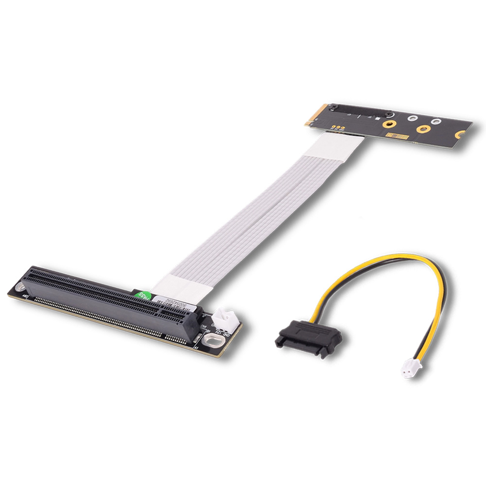ADT M.2 NGFF NVMe Key M zu PCI – Pcie 4.0 X16 Riser Cable 90 Degree Bewertung und Preis