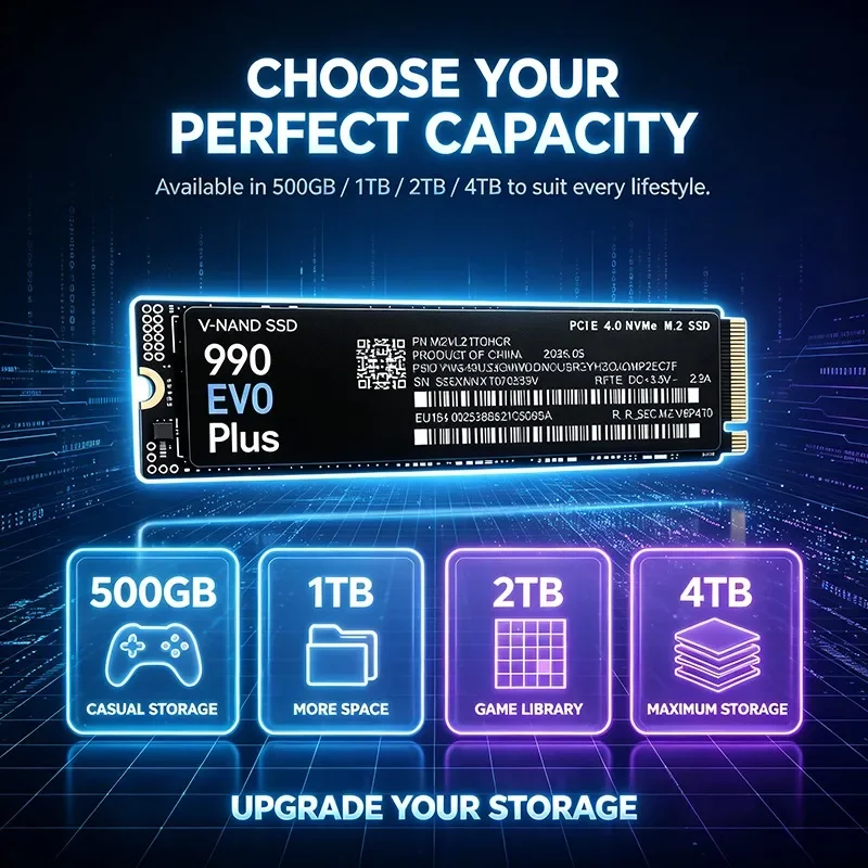 High-Speed 990 EVO Plus M.2 22 – M.2 Nvme 4Tb Pcie 4.0 Ssd Bewertung und Preis